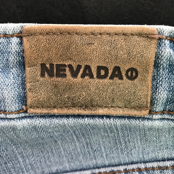 Vintage NEVADA Denim Jeans Pants Size 9/10 Light Blue - Picture 15 of 15